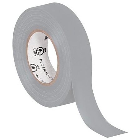 Bsc Preferred 3/4'' x 20 yds. Gray Electrical Tape, 200PK BUY00012353